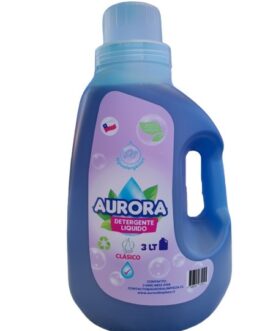 AURORA CLÁSICO Detergente Líquido 3 Litros