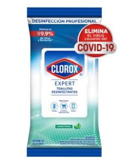 CLOROX Toallitas Desinfectantes Multiuso Expert 60 un